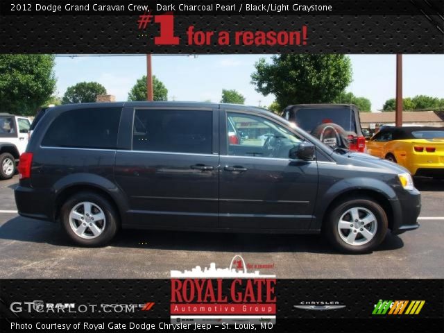 2012 Dodge Grand Caravan Crew in Dark Charcoal Pearl