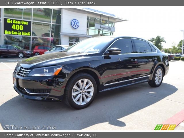 2013 Volkswagen Passat 2.5L SEL in Black