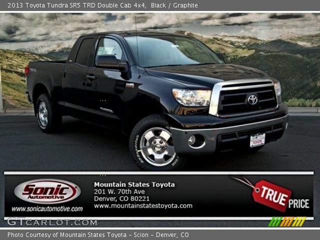 2013 Toyota Tundra SR5 TRD Double Cab 4x4 in Black