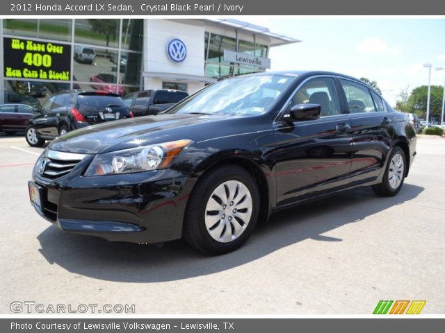 2012 Honda accord lx black #2