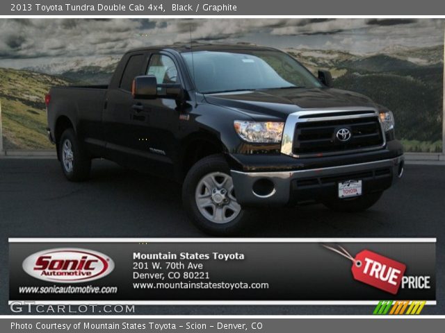 2013 Toyota Tundra Double Cab 4x4 in Black