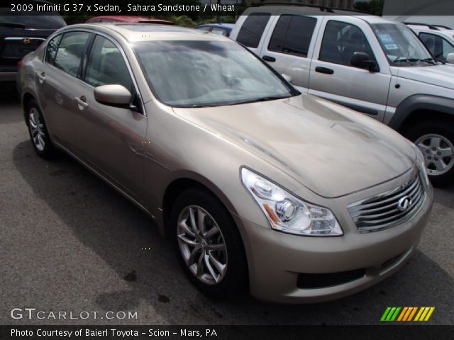 2009 Infiniti G 37 x Sedan in Sahara Sandstone