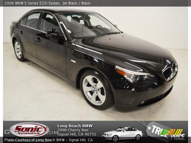 2006 BMW 5 Series 525i Sedan in Jet Black