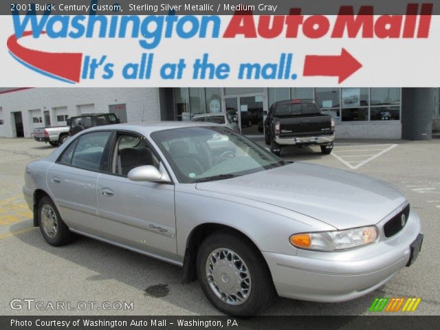2001 Buick Century Custom in Sterling Silver Metallic