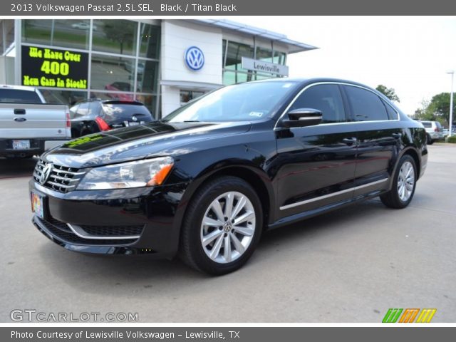 2013 Volkswagen Passat 2.5L SEL in Black