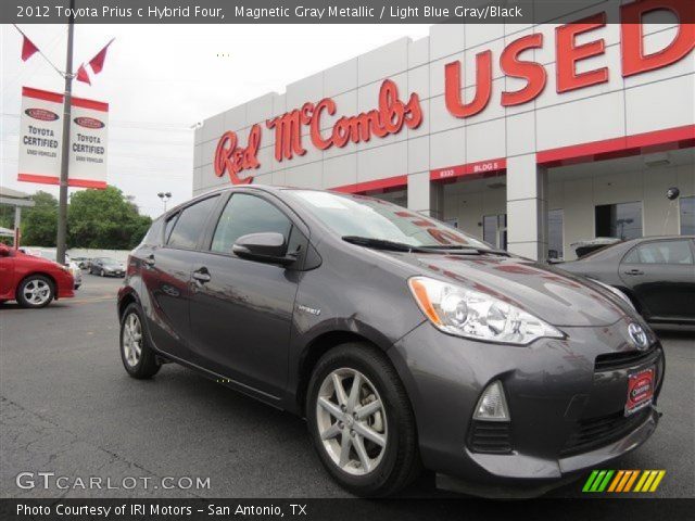 2012 Toyota Prius c Hybrid Four in Magnetic Gray Metallic