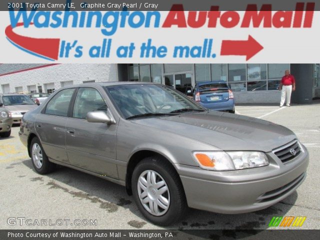 2001 Toyota Camry LE in Graphite Gray Pearl