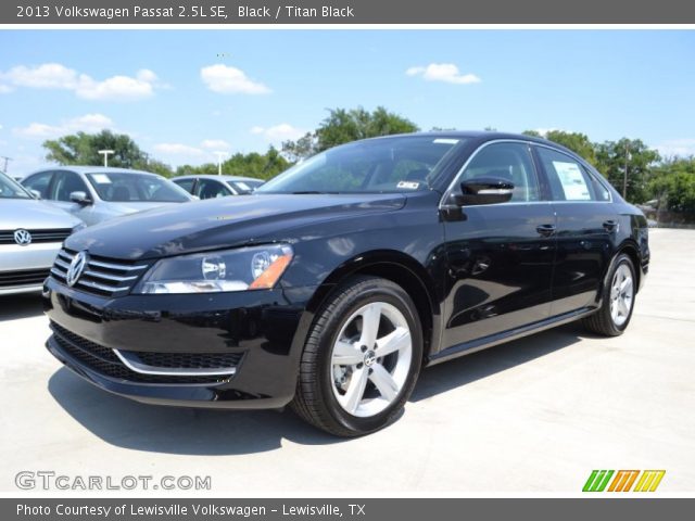 2013 Volkswagen Passat 2.5L SE in Black