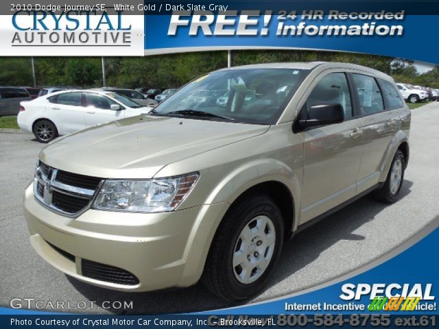 2010 Dodge Journey SE in White Gold