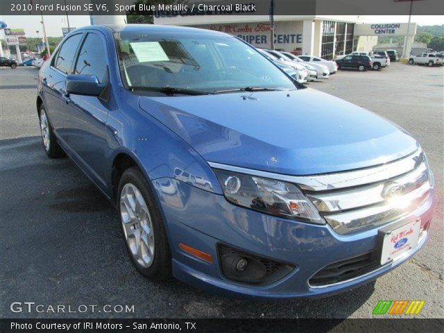2010 Ford Fusion SE V6 in Sport Blue Metallic
