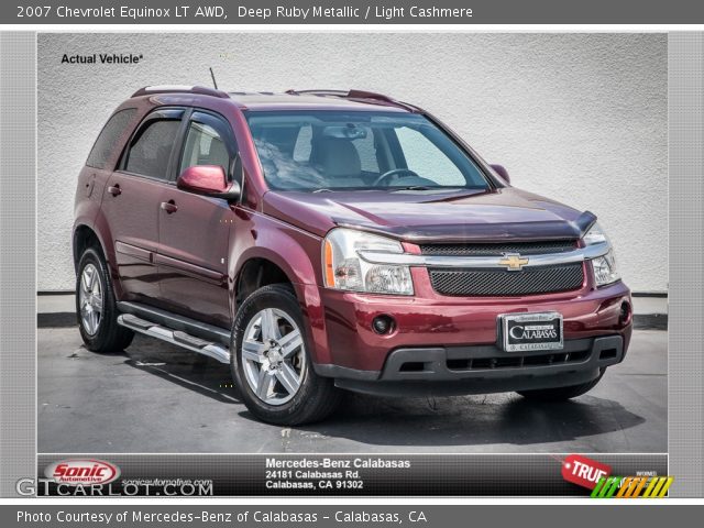 2007 Chevrolet Equinox LT AWD in Deep Ruby Metallic