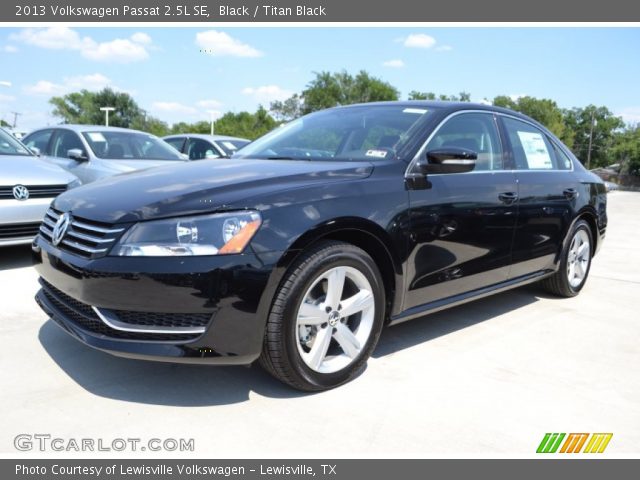 2013 Volkswagen Passat 2.5L SE in Black