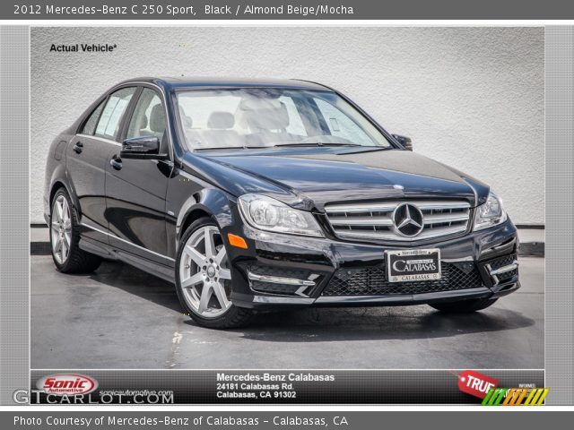 2012 Mercedes-Benz C 250 Sport in Black