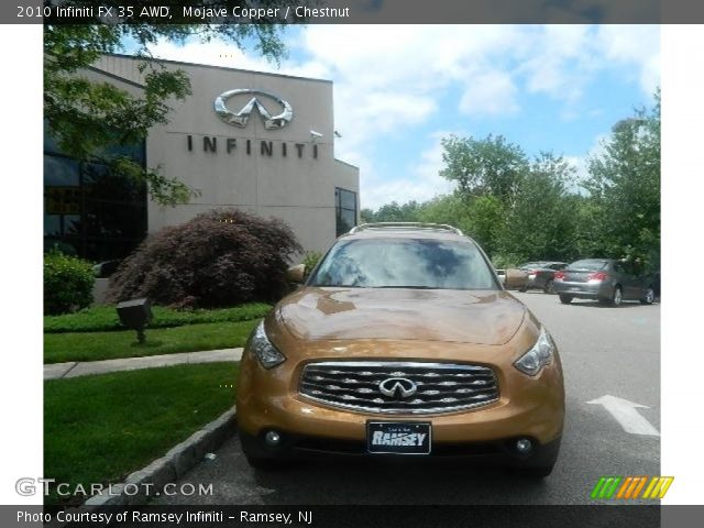 2010 Infiniti FX 35 AWD in Mojave Copper