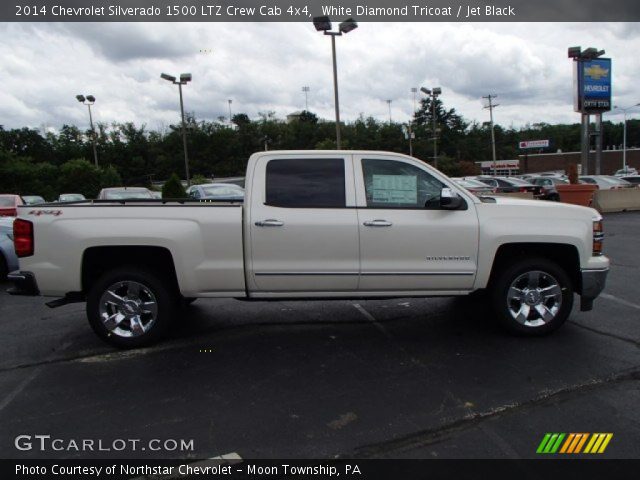 2014 Chevrolet Silverado 1500 LTZ Crew Cab 4x4 in White Diamond Tricoat