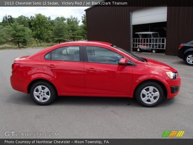 2013 Chevrolet Sonic LS Sedan in Victory Red
