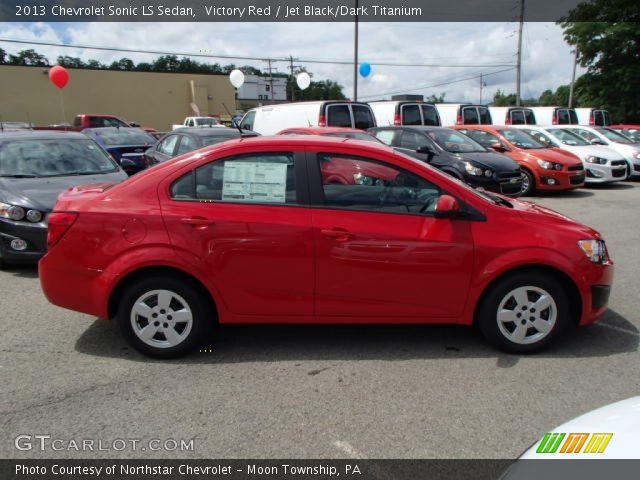 2013 Chevrolet Sonic LS Sedan in Victory Red