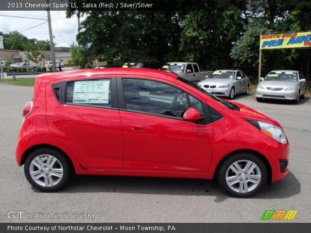 2013 Chevrolet Spark LS in Salsa (Red)