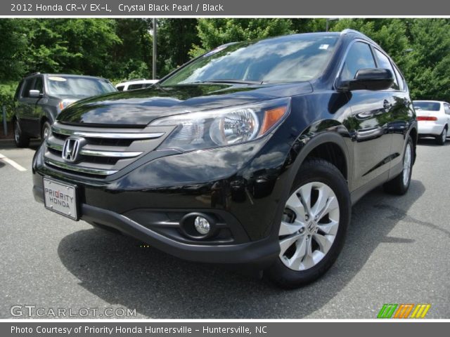 2012 Honda CR-V EX-L in Crystal Black Pearl