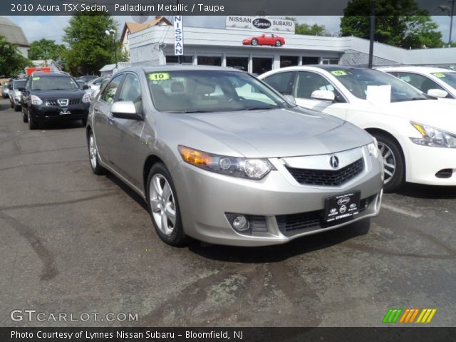 2010 Acura TSX Sedan in Palladium Metallic