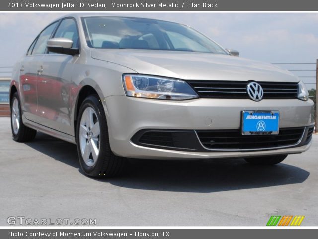 2013 Volkswagen Jetta TDI Sedan in Moonrock Silver Metallic