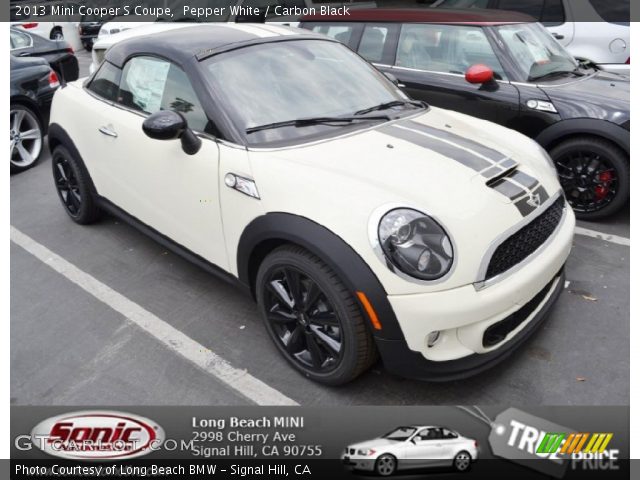 2013 Mini Cooper S Coupe in Pepper White