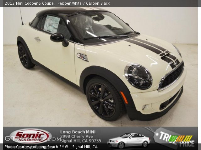 2013 Mini Cooper S Coupe in Pepper White