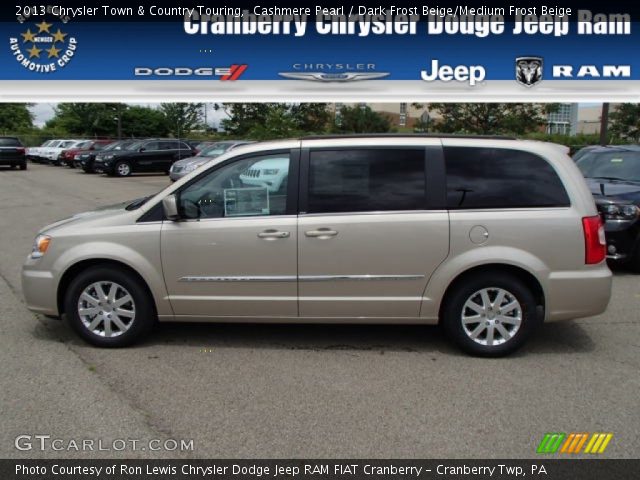 2013 Chrysler Town & Country Touring in Cashmere Pearl