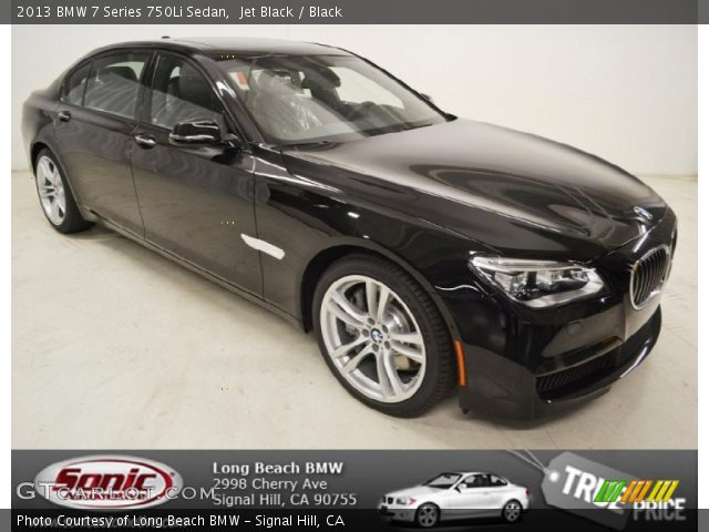 2013 BMW 7 Series 750Li Sedan in Jet Black