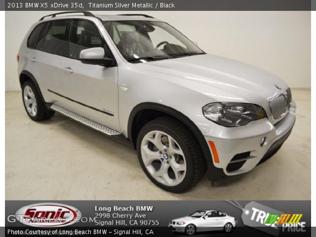 2013 BMW X5 xDrive 35d in Titanium Silver Metallic