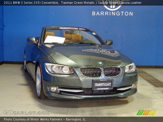2011 BMW 3 Series 335i Convertible in Tasman Green Metallic