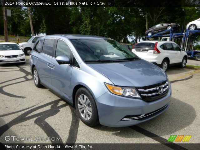 2014 Honda Odyssey EX in Celestial Blue Metallic