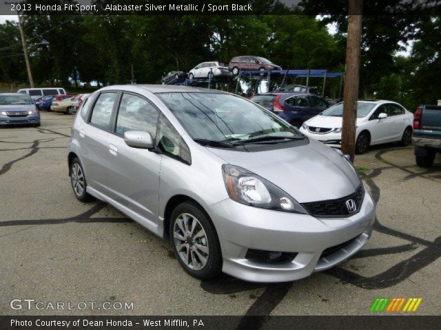 2013 Honda Fit Sport in Alabaster Silver Metallic