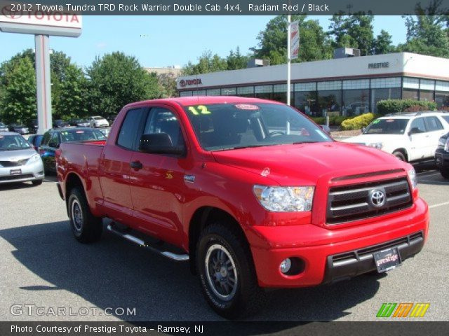 2012 Toyota Tundra TRD Rock Warrior Double Cab 4x4 in Radiant Red