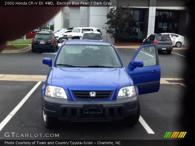 2000 Honda CR-V EX 4WD in Electron Blue Pearl