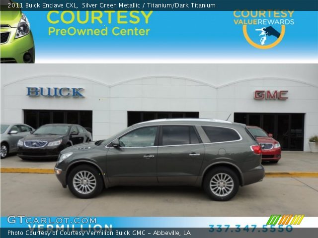 2011 Buick Enclave CXL in Silver Green Metallic