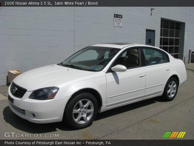 2006 Nissan Altima 3.5 SL in Satin White Pearl