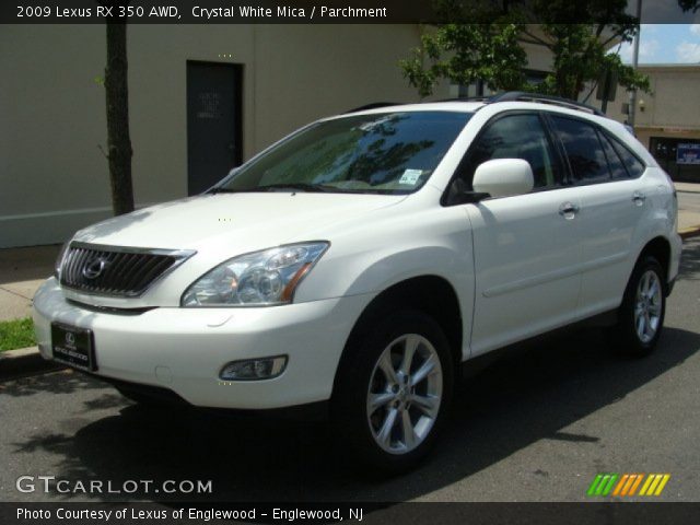 2009 Lexus RX 350 AWD in Crystal White Mica
