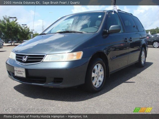 2003 Honda Odyssey EX in Sage Brush Pearl