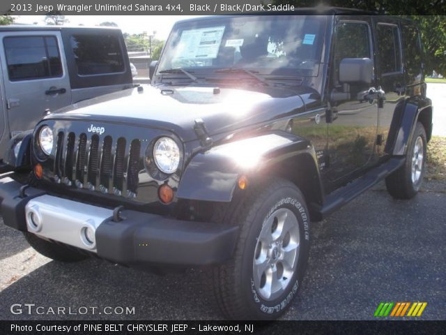 2013 Jeep Wrangler Unlimited Sahara 4x4 in Black