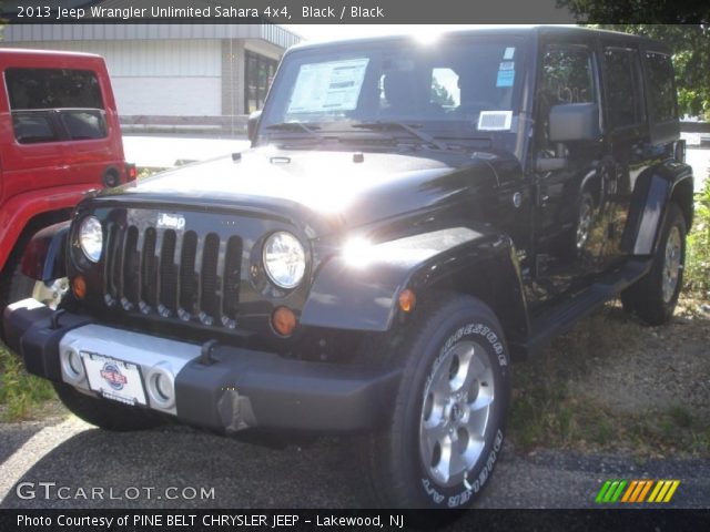 2013 Jeep Wrangler Unlimited Sahara 4x4 in Black