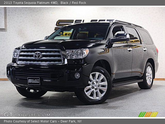 2013 Toyota Sequoia Platinum 4WD in Black