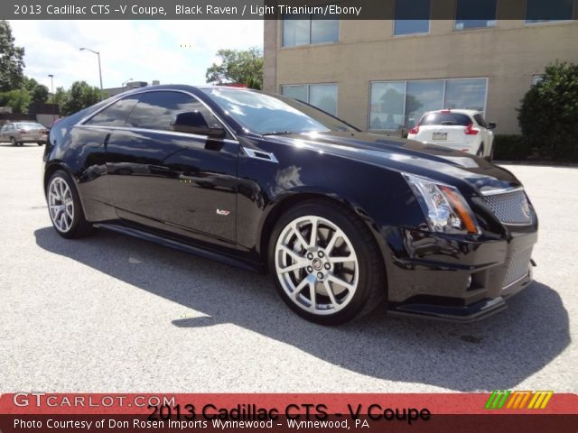 2013 Cadillac CTS -V Coupe in Black Raven