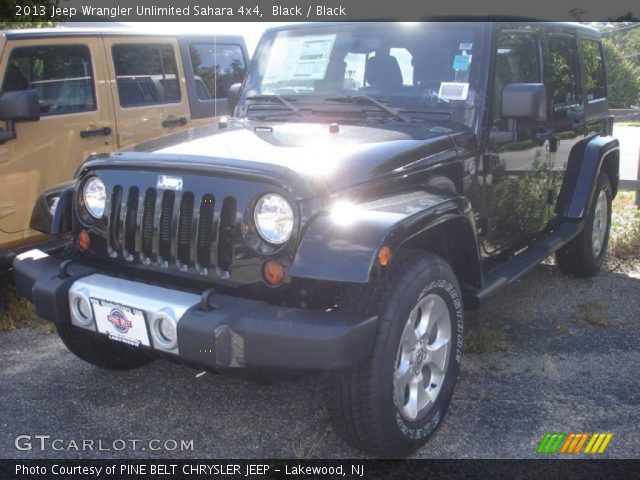 2013 Jeep Wrangler Unlimited Sahara 4x4 in Black