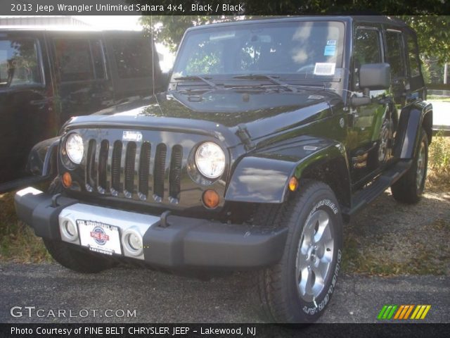 2013 Jeep Wrangler Unlimited Sahara 4x4 in Black