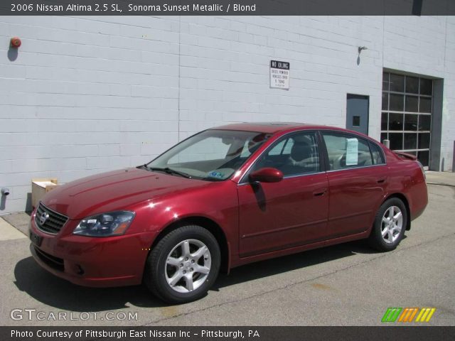 2006 Nissan Altima 2.5 SL in Sonoma Sunset Metallic