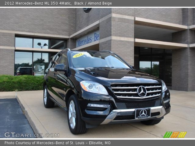 2012 Mercedes-Benz ML 350 4Matic in Black