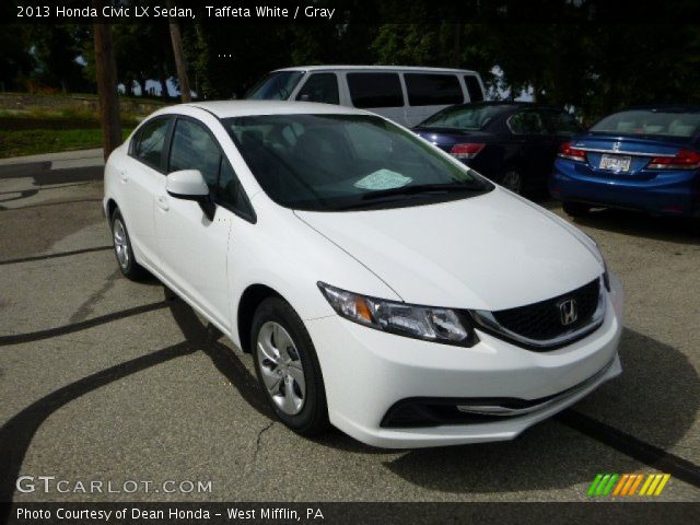 2013 Honda Civic LX Sedan in Taffeta White