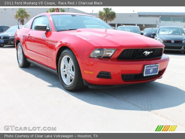 2011 Ford Mustang V6 Coupe in Race Red