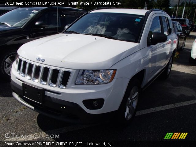 2013 Jeep Compass Latitude 4x4 in Bright White